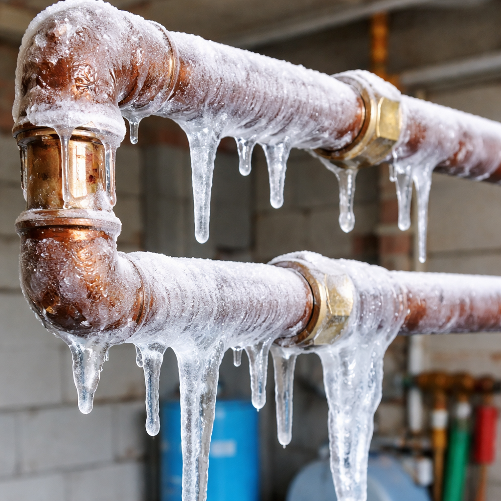 Frozen pipe repair services
